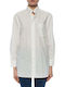 Women's Long Sleeve Shirt White
