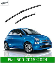 Σετ Υαλοκαθαριστήρες Εμπρός Fiat 500 2015-2024 60cm 35cm Bosch Aerotwin 3398000135 24" & 14" 2 Τεμάχια