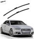 Front Wiper Blade Set Audi A4 2018-2019 600mm 500mm 24" & 20" 2 Pieces Carro 245120