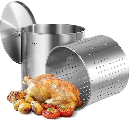 Vevor Ανοξείδωτη Κατσαρόλα Μαρμίτα 50cm