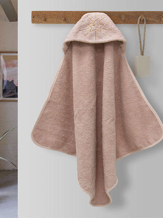 Lino Home Βρεφική Κάπα-Μπουρνούζι με Κουκούλα 75x75εκ. Lino Home Βρεφική Κάπα-Μπουρνούζι με Κουκούλα 75x75εκ.