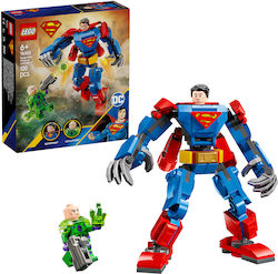 LEGO DC Super Heroes Superman Mech vs Lex Luthor for Ages 6+ 120 Pieces