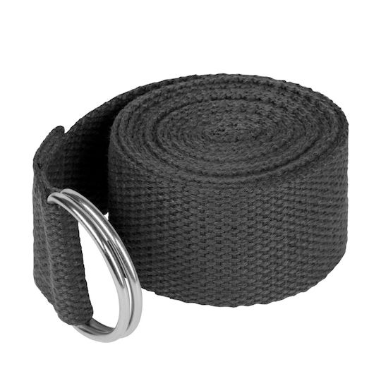 Yoga - Pilates Accessories Yoga Belt Exercise Band Black Rebel Active