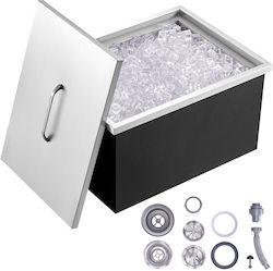 Vevor Găleată de gheață Aluminiu Vevor Găleată de gheață Aluminiu