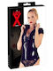 LateX Sexy Κορμάκι Μαύρο