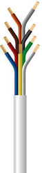 Alarm Cable Cca 4x0.22+2x0.50mm
