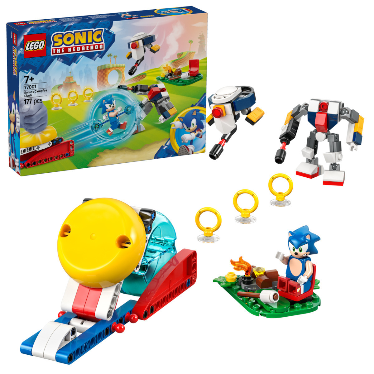 LEGO Sonic The Hedgehog Sonic's Campfire Clash για 7+ Ετών 177τμχ