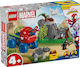 LEGO Marvel Team Spidey Dino Crawler Rescue Pentru 4+ Ani 136 Bucăți