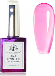 Global Fashion Builder Gel Ροζ 15ml Global Fashion Builder Gel Ροζ 15ml