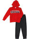 Kinder Sweatpants Set - Jogginganzug Rot 2Stück