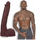 Doc Johnson Ultraskyn Realistic Dildo with Scrotum Flesh 25cm