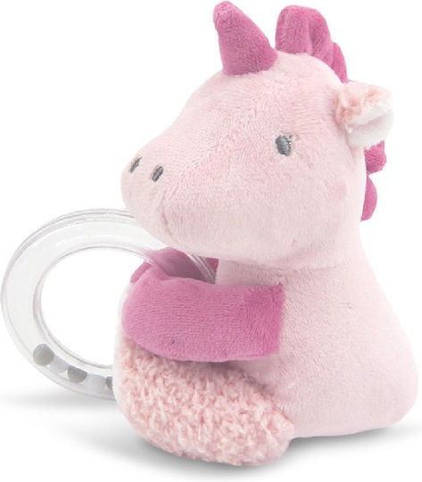 Κουδουνίστρα Λούτρινο Ζωάκι Pink Lorelli 10191370007