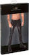 Black Simple Matte Men's Pants Snake Skin Black M