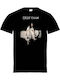 Adult Black T-Shirt by Pegasus with Billie Eilish Print
