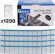 Klebegewichte-Set zum Auswuchten von Alufelgen 12 x 5 g 100 Stück Geko G74300