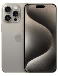 Apple iPhone 15 Pro Max (8GB/256GB) Natural Titanium Generalüberholter Zustand B