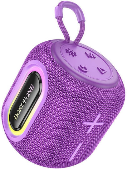 Borofone BR39 Ηχείο Bluetooth 10W με Ραδιόφωνο και Διάρκεια Μπαταρίας έως 2 ώρες Μωβ