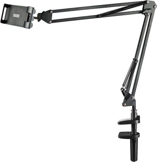 Powertech Desk Stand for Mobile in Black color PT-1353