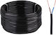 Omyp 2x0.5 Power Cable 300/300V Black