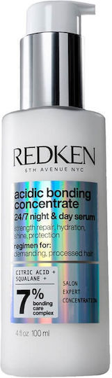 Redken Acidic Bonding Concentrate 24/7 Night & Day Leave In Serum Μαλλιών για Ενδυνάμωση 100ml