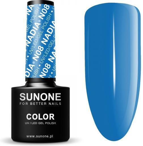 SUN ONE UV Ημιμόνιμο Βερνίκι Νυχιών Nadia N08 5ml