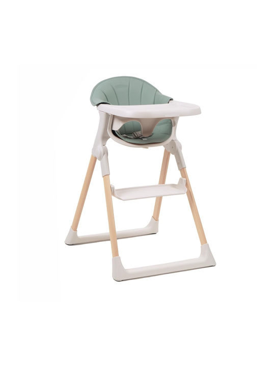 Klappbarer Baby Hochstuhl Weiß