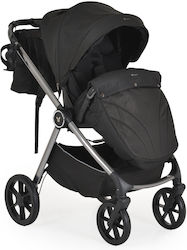 Cangaroo Unique Verstellbar 3 in 1 Baby Kinderwagen Geeignet für Neugeborene Carbon Black Cangaroo Unique Verstellbar 3 in 1 Baby Kinderwagen Geeignet für Neugeborene Carbon Black