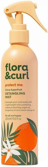 Flora&curl Citrus Superfruit Разплитащ спрей за коса 250ml