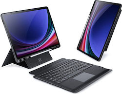 Dux Ducis Dk Series Флип Капак Силиконов с Клавиатура Galaxy Tab S10+ Черен Dux Ducis Dk Series Флип Капак Силиконов с Клавиатура Galaxy Tab S10+ Черен