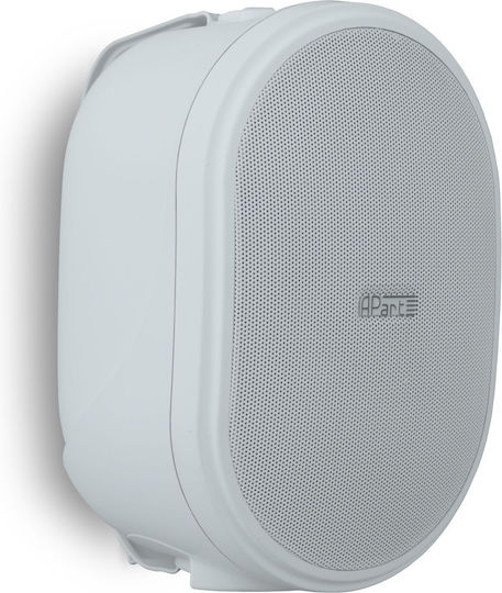 Apart Audio Apart Παθητικά Επιτοίχια Ηχεία 20W (Ζεύγος) Λευκά 12-OVO5-W