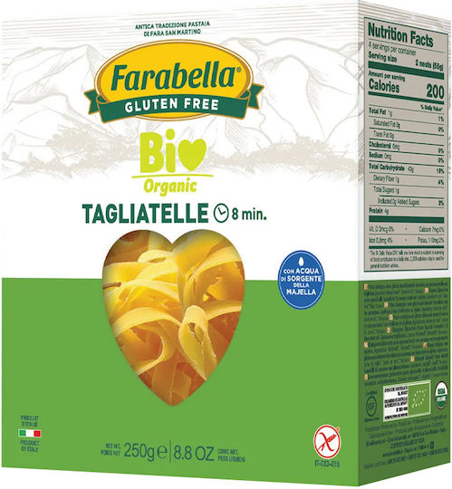 Farabella Organic Tagliatelle Corn Rice Gluten-Free 250g
