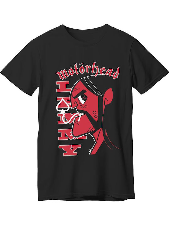 T-shirt Lemmy Motorhead Rock Avenue Black