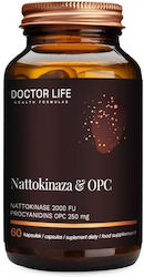 Doctor Life Nattokinase 2000 Fu & Opc 250mg 60 κάψουλες