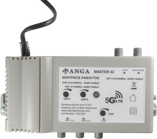 Anga Master Κεντρικός Ενισχυτής Δορυφορικής 103-36