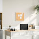 vidaXL Cork Notice Board 40x40cm