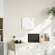 vidaXL Magnetic Hanging Dry Erase Board 40x40cm