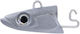 Fiiish Black Eel Heads No5 50g Raw Material Jig Heads