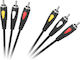 3rca-3rca Кабел 1.0м Cabletech Eco-line
