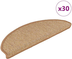 Vidaxl Treppenstufenaufkleber 30 Stück Sisal-Op...