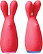 Ovo Clitoral Vibrator Red