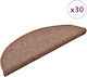 Vidaxl Treppenmatten 30 Stück Braun 56x17x3 cm ...