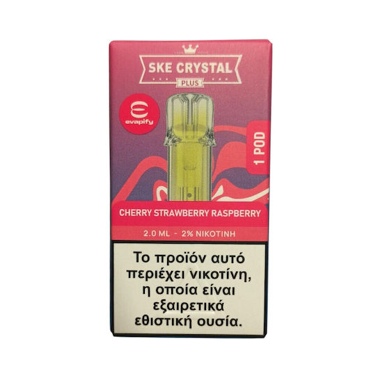 Crystal Vape Piese De Schimb Pod În Culoare Roșie 2ml