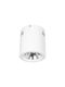 GloboStar Round Metallic Recessed Spot with Integrated LED and Warm White Light White 1pcs