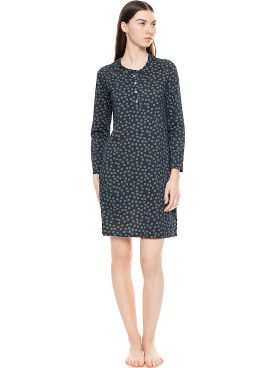 Pink Label Winter Women's Nightdress Pink