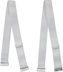 Tres Chic Бял Метал Sewing Supply