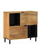 Bufet din Lemn Masiv Maro 80x33x75cm