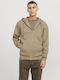 Sweatshirt mit Kapuze Beige