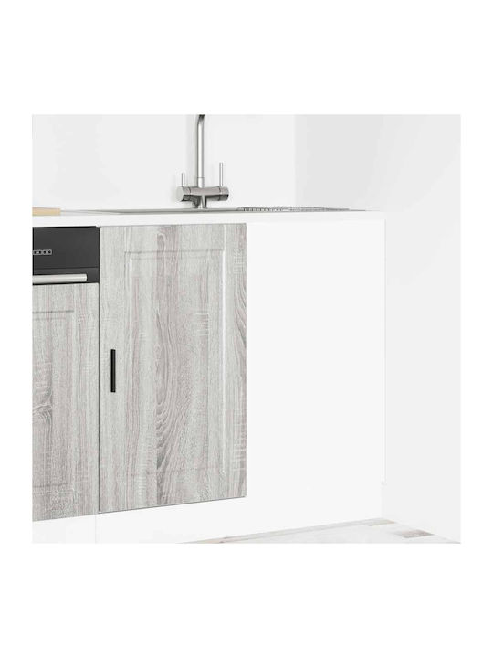 Dulap de Colț pardoseală Sonoma Grey 86x46x81.5buc