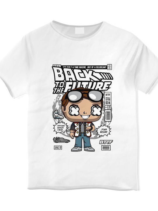 Kids' T-shirt White Marty Bttf
