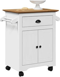 vidaXL Küchenwagen für gewerbliche Küche H80xB72xT45cm vidaXL Küchenwagen für gewerbliche Küche H80xB72xT45cm